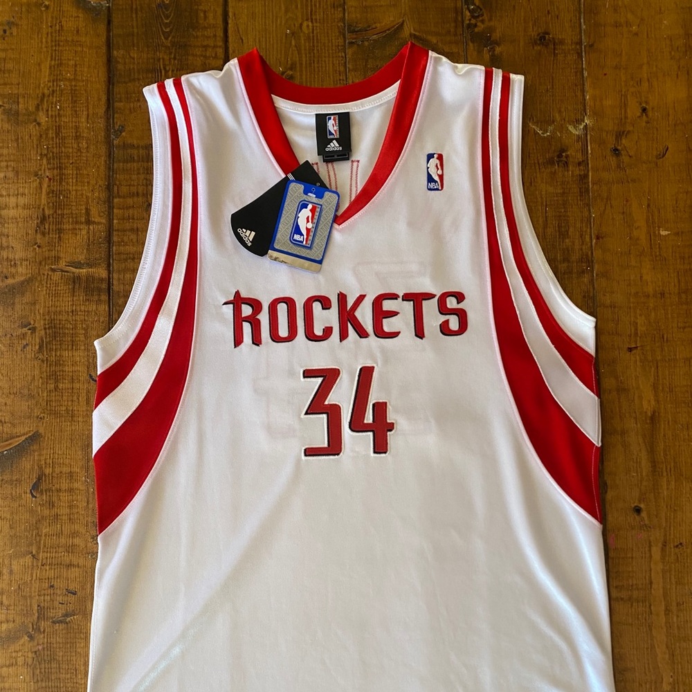 Hakeem Olajuwon Authentic Customized Rockets